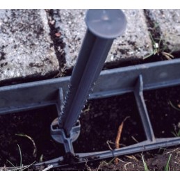 Juodi tvirtinimo ankeriai kraštams 23,5 cm, 100 vnt