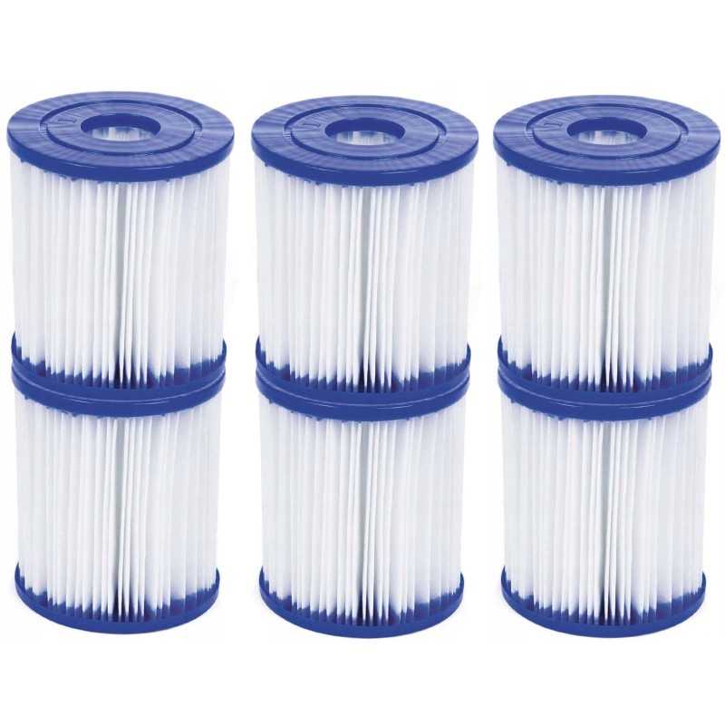 Filtrai bestway 58093 filtro siurbliui 6 vnt
