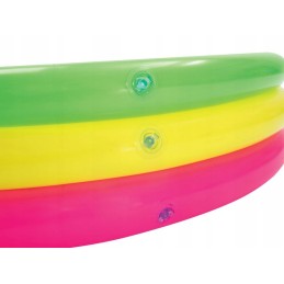 Pripučiamas baseinas, 3 žiedai, 102 cm, bestway 51104