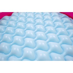 Pripučiamas baseinas vaikams, vaivorykštinis irklavimo baseinas, 102x25cm, bestway remonto rinkinys