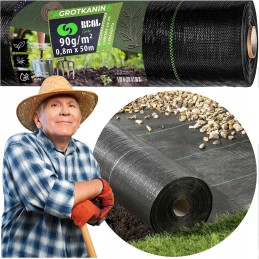 ✨ Agrotekstilė 90g 0,8mx50m juoda