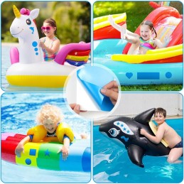 20x baseino remonto rinkinys, tvirti PVC čiužinio lipdukai