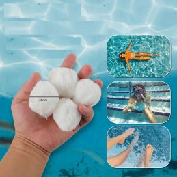 Filtro rutuliukai smėlio siurbliui, 1400g filtras, kuris gali pakeisti 50kg