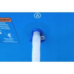 2x baseino vamzdžio atraminiai laikikliai intex bestway arba 32 mm baseino vamzdžio žarnai