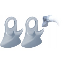 2x baseino vamzdžio atrama intex bestway baseinui su 32x38 redukcijos adapteriu