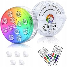 LED povandeninis apšvietimas baseinui, 2 vnt
