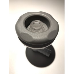 Vandens ir pow masažo antgalis 89 mm, pilkas sūkurinis SPA