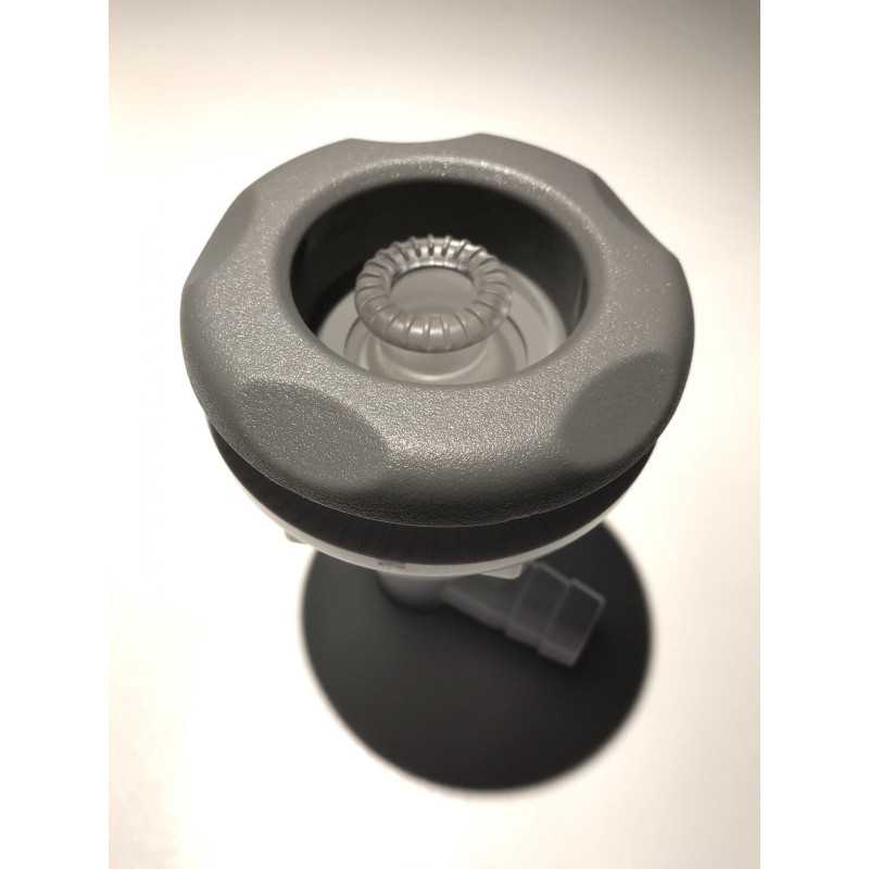 Vandens ir pow masažo antgalis 89 mm, pilkas sūkurinis SPA