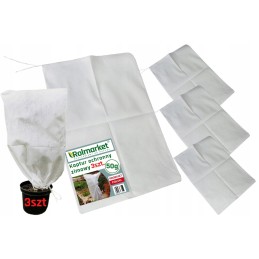 ✨ Lenkiškas apsauginis gaubtas, agrotekstilės maišelis, žieminis, 3 vnt
