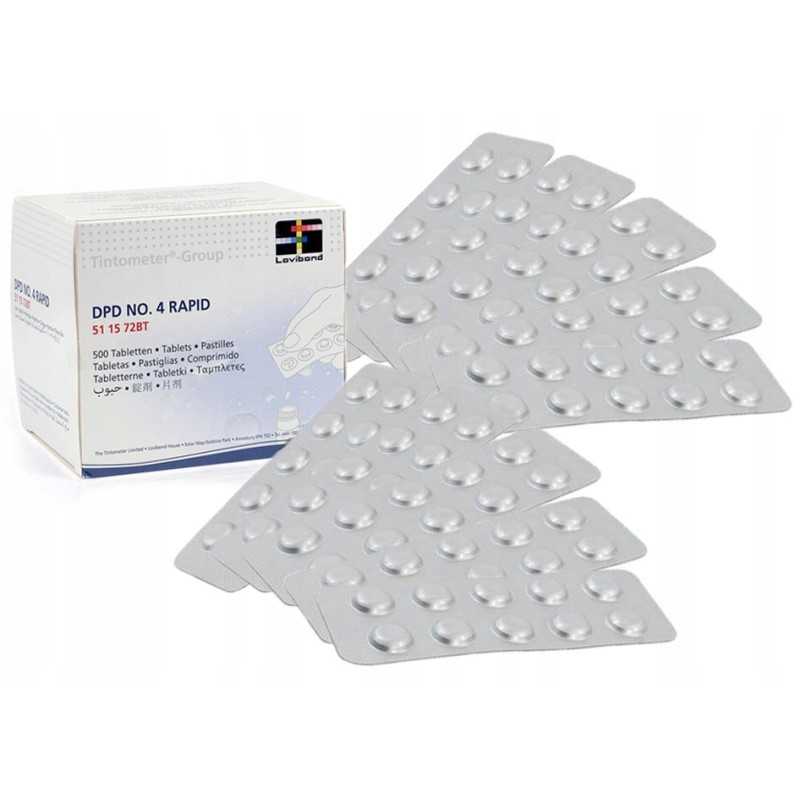 Aktyvaus deguonies testerio tabletės dpd4 x 100 vnt