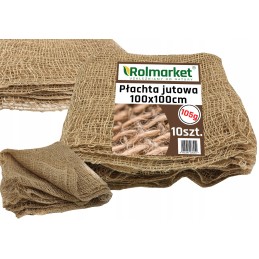 ✨ džiuto lakštas 100x100cm 105g/m 10vnt