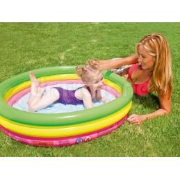 Spalvingas pripučiamas baseinas 102 x 25 cm bestway 51104 bestway