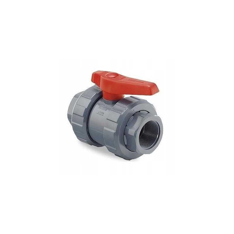 Slėgio rutulinis vožtuvas 1 gw bve PVC u