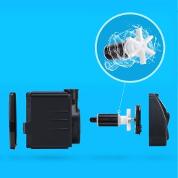 Pakloti itin tylaus siurblio E02 darbo ratą su SPA