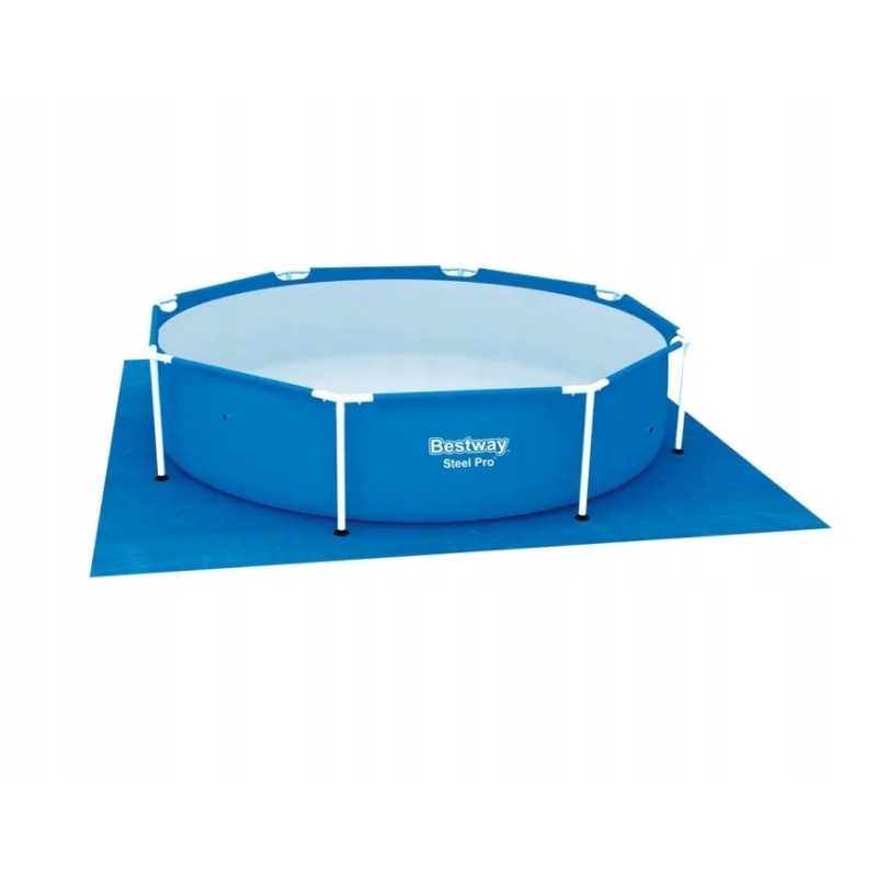 Apsauginis kilimėlis bestway sodo baseinui 274x274cm