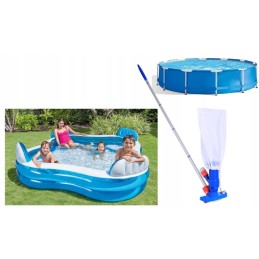 Baseino valymo rinkinys, dulkių siurblys, tinklas