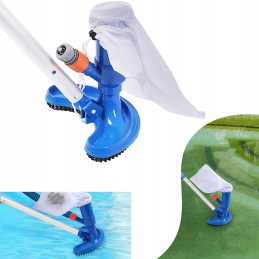 Dulkių siurblys baseino šepečiu su žarnos jungtimi
