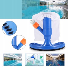 Šepečių baseino dulkių siurblys su žarnos jungtimi