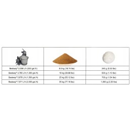 Intex Bestway 2270 baseino smėlio siurblio filtras