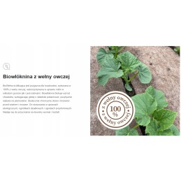 Biotekstilė ekologinė tekstilė piktžolėms