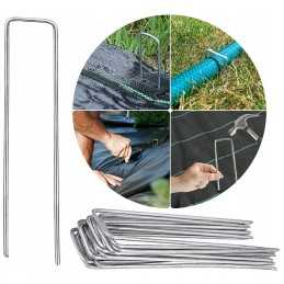 ✨ Metaliniai kaiščiai agrotekstilei ir sodams, 15 cm