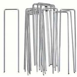 ✨ Metaliniai kaiščiai agrotekstilei ir sodams, 15 cm