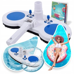 Baseino šepetys su oro išleidimo anga baseino valymo dulkių siurbliui