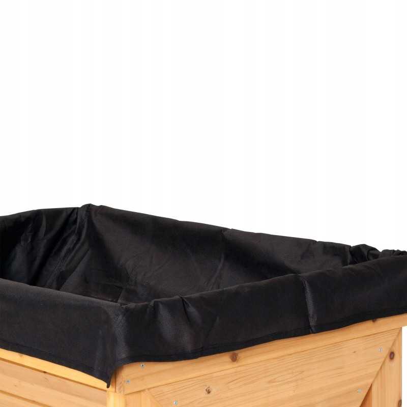 Augalinis audinys daržovėms 1 8 dėžė su virvele