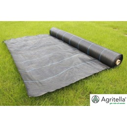 ✨ Agritella mulčiavimo agromedinys, dydis 2,2m x 10m, 90g, juodas