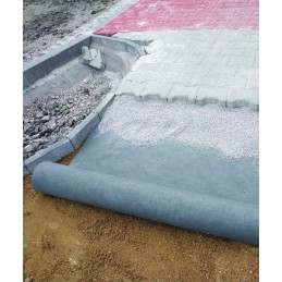 Geotekstilė 100g/m2 pp, pilka - 1x10m