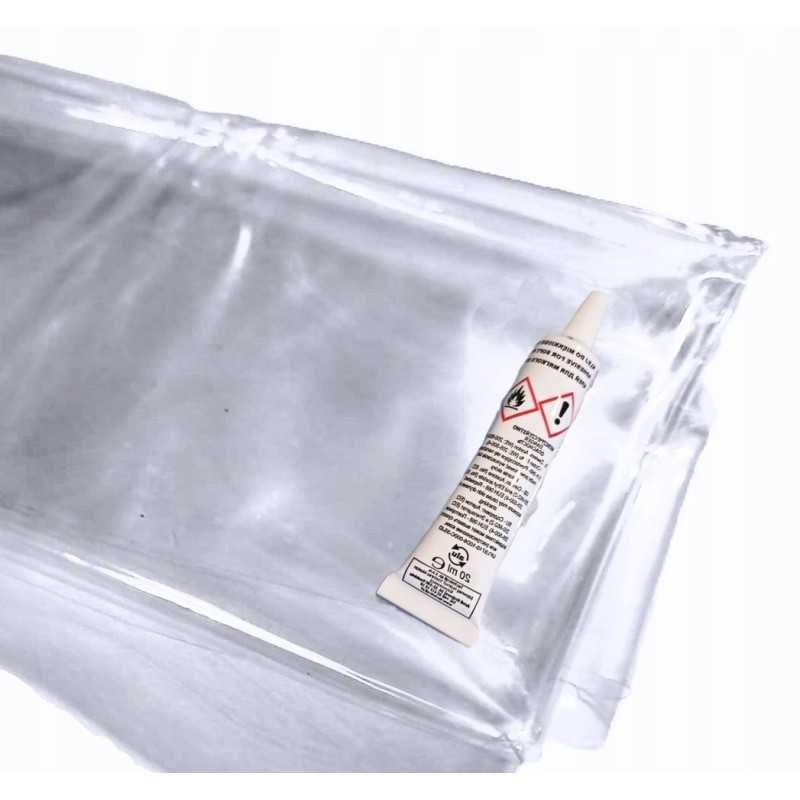 Latka lata PVC klijai palapinei, baseinui, brezentui, šokinėjančiai piliai, apskritimui