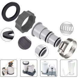 Intex fit aru baseino adapteris ir adapterių rinkinys