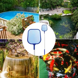 Didelis, sulankstomas baseino valymo tinklas, tvenkinio fontano tinklas