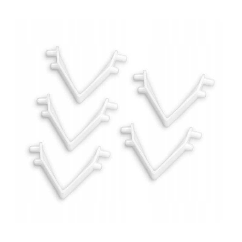 5 x dvigubų spyruoklinių spaustukų rinkinys 10936 intex