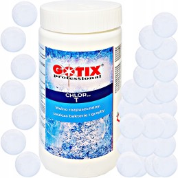 Chloro tabletės 20g baseinui chlortix multii 1kg