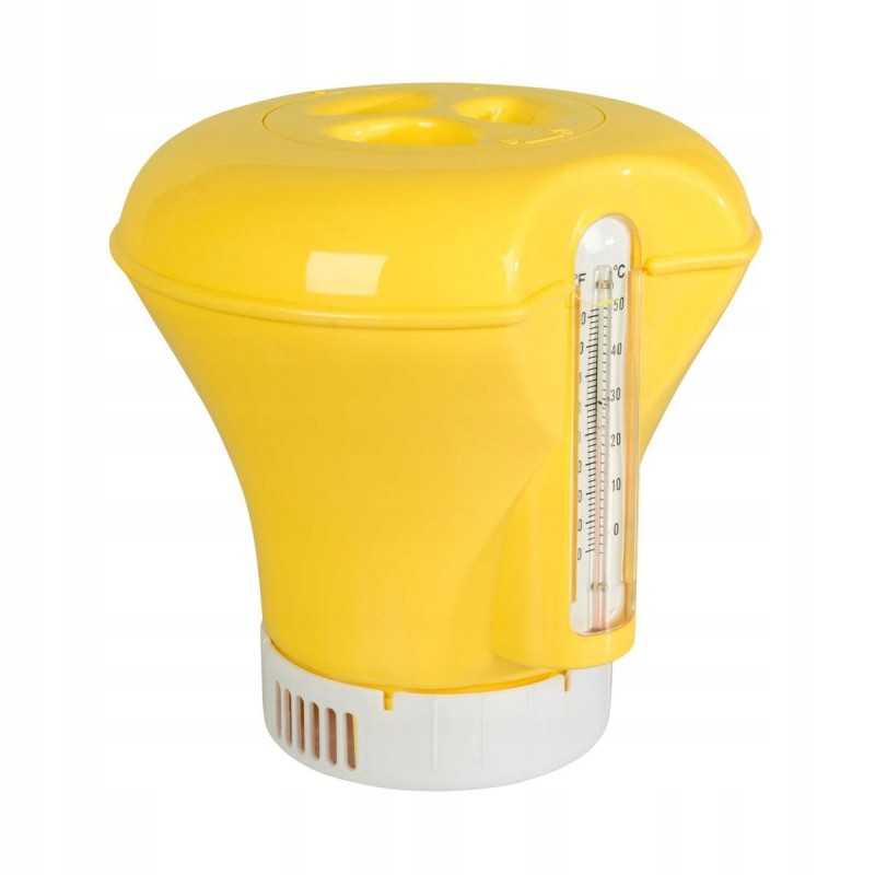 Plūdė baseino chemikalams su bestway termometru