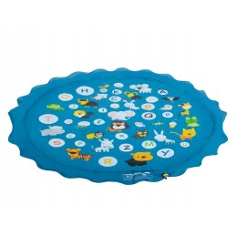 Purkštuvų vandens kilimėlis sodo fontanas dušo padėklas abėcėlė 170cm