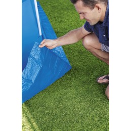 Kvadratinis kilimėlis 335 335 cm baseino 11 pėdų baseino brezento paklotas