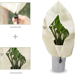 Gaubto užvalkalas iš agrotekstilės augalų apsaugos 100x80cm 50g/m² 2 vnt.