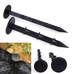 Agrowoven apsaugos nuo piktžolių kilimėlis 1x50m 70g agrotekstilė inkarai 50vnt