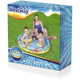 51124 bestway pripučiamas baseinas, žaidimų aikštelė, irklavimo baseinas