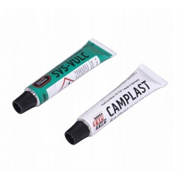 Rinkinys pontoniniams čiužiniams ir vamzdžiams taisyti