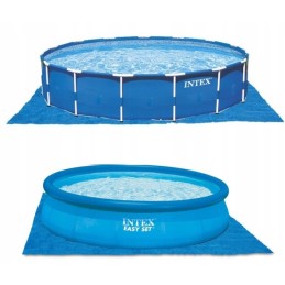 Brezento kilimėlis, paklotas baseinui intex 28048 472x472 cm