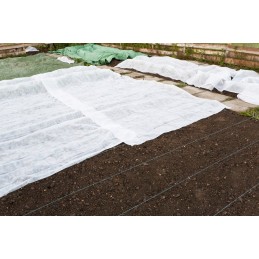 Agrotekstilė balta stipri agrotekstilė 0,8x50m 50g pavasario žiema