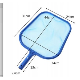 Baseino nusileidimo tinklas su 5 sekcijomis, aliuminio strypas