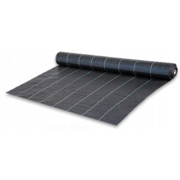 Agrotekstilė nuo piktžolių, juoda UV, 70 g, 0,4 x 100 m