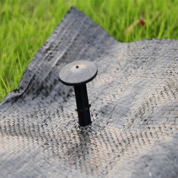 Agrowwoven audinys mulčiavimas juodas 70g 0 8x50m