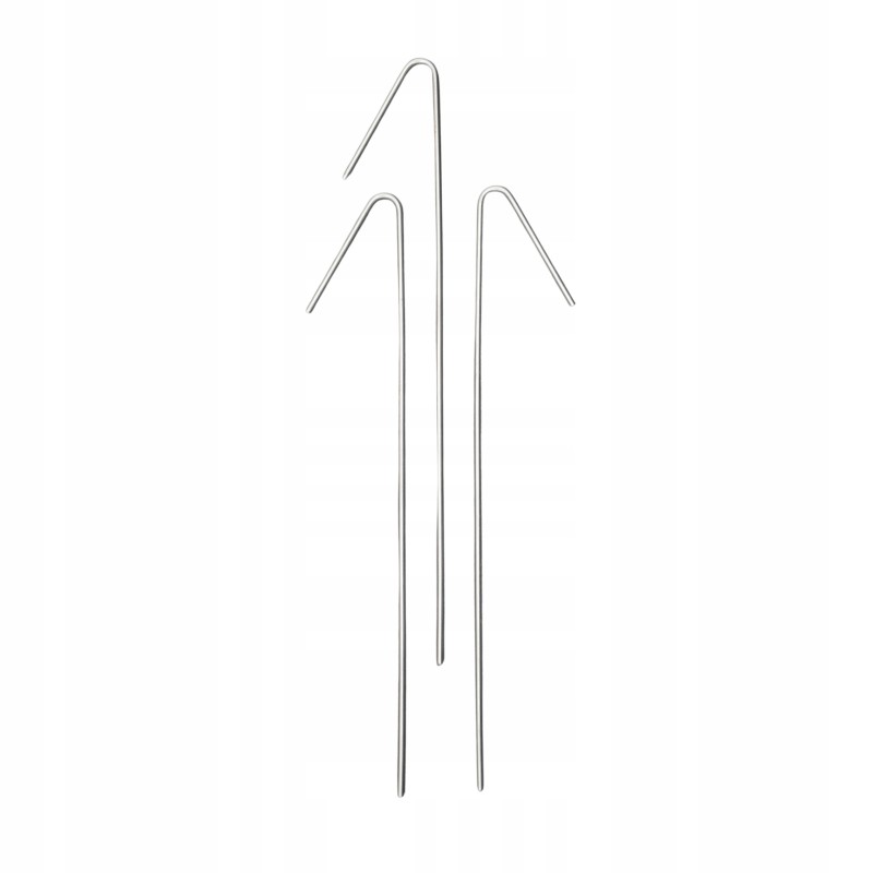 Geofeniksas smeigtukai inkarai geokratui geo tinklelis palapinė 40cm 50vnt eko