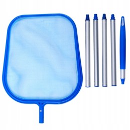 Tinklinis filtras ir kolektorius baseinui su atlenkiama rankena