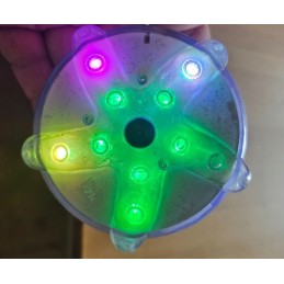 Baterija veikianti baseino lempa Spa Lay su SPA LED 7 spalvų Bestway 60303